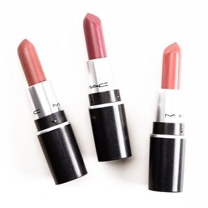 MAC "Cool Snow Ball" Mini Lipstick Kit Set of 3 Holiday Gift